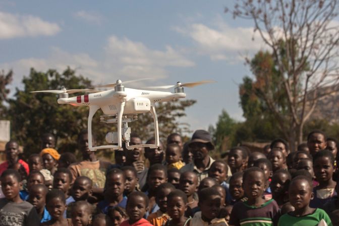 In Malawi, UNICEF ran trials to use drones to <a href="index.php?page=&url=https%3A%2F%2Fwww.reuters.com%2Farticle%2Fus-malawi-hiv-drones-idUSKCN0XH1ZN" target="_blank" target="_blank">deliver HIV tests</a> to remote parts of the country in 2016. 