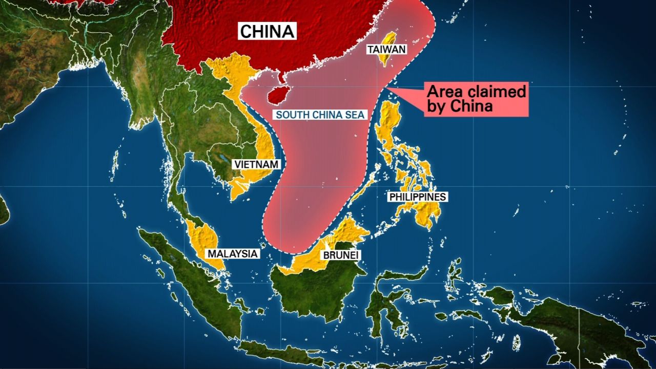 South China Sea Map