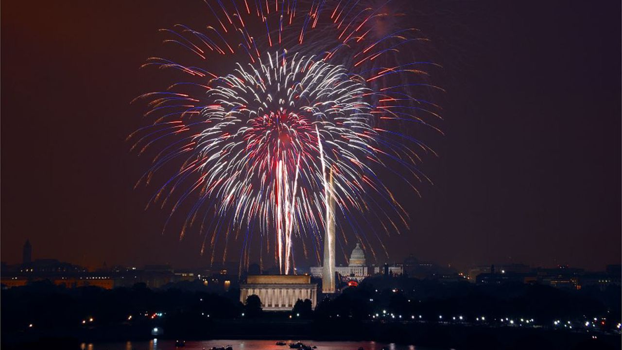 <strong>Washington, DC:</strong> The nation's capital goes all out for Independence Day. In 2019, a <a href="http://www.pbs.org/a-capitol-fourth/home/" target="_blank" target="_blank">Capitol Fourth concert</a> featuring John Stamos, Carole King, Yolanda Adams and National Symphony Orchestra will precede one of the country's largest firework displays. Click through the gallery for more places with great shows:<br />