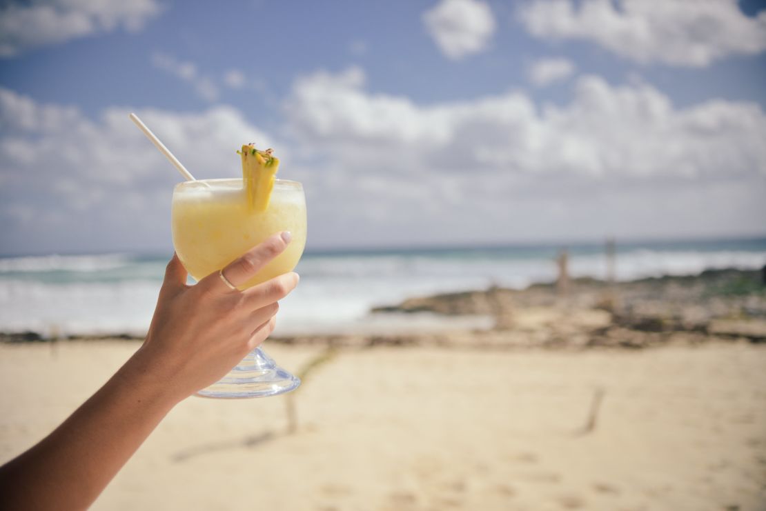 Take a long weekend for yourself and enjoy cocktails and sunshine.