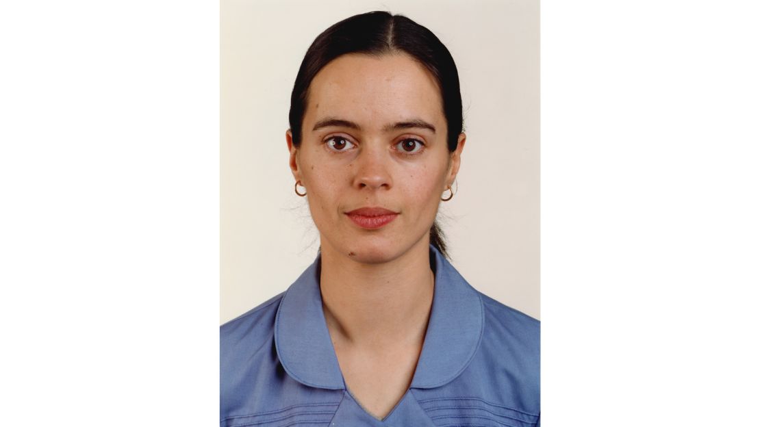 "Portrait (A. Zeitler) A" (1998) by Thomas Ruff