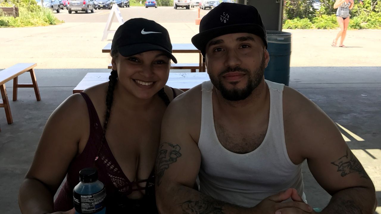 Monica Tucker and Luis Mercado.