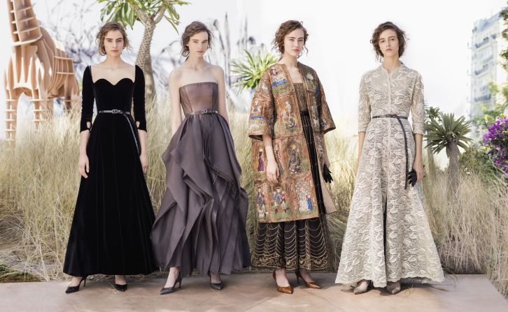 Maria Grazia Chiuri is Dior's first female creative director. This was her second couture collection for the house. While these are still couture clothes, Chiuri is putting forward a more inclusive and approachable proposition for the modern woman. 