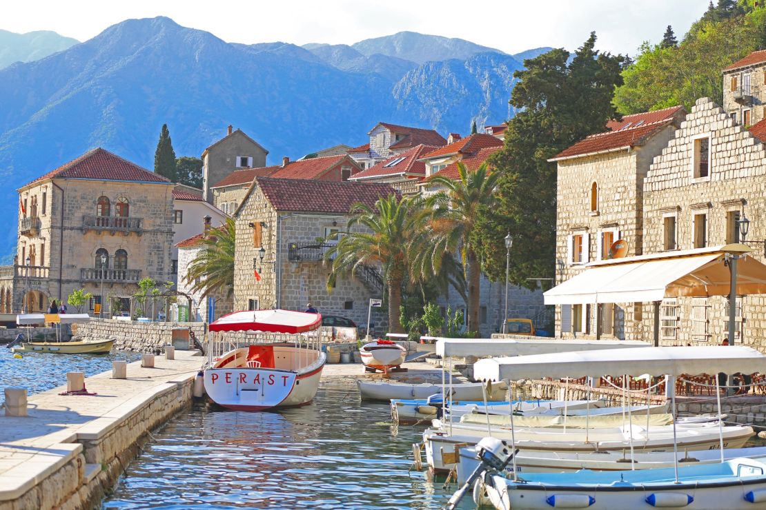 The gorgeous town of Perast.