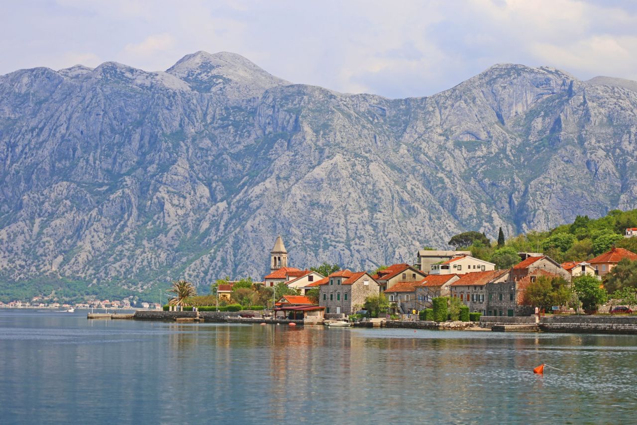The spectacular views of the Old Town of Kotor.