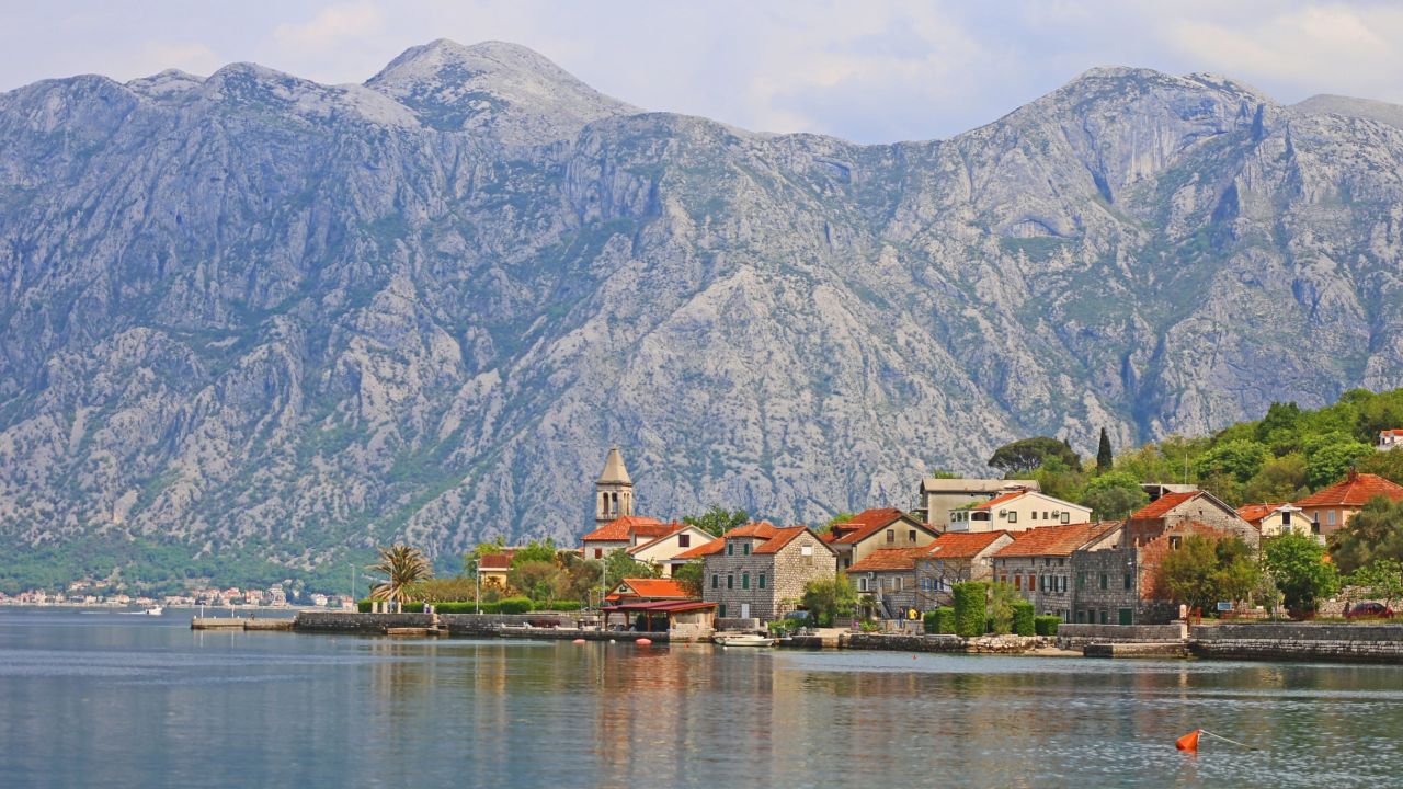 The spectacular views of the Old Town of Kotor.