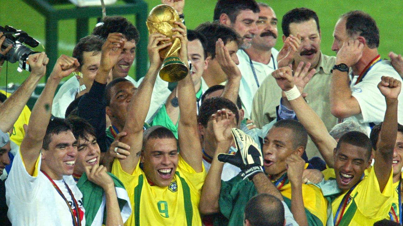 Ronaldo made up for defeat in the 1998 World Cup final by winning in 2002.