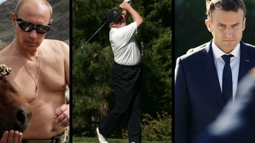 Putin, Trump, macron
