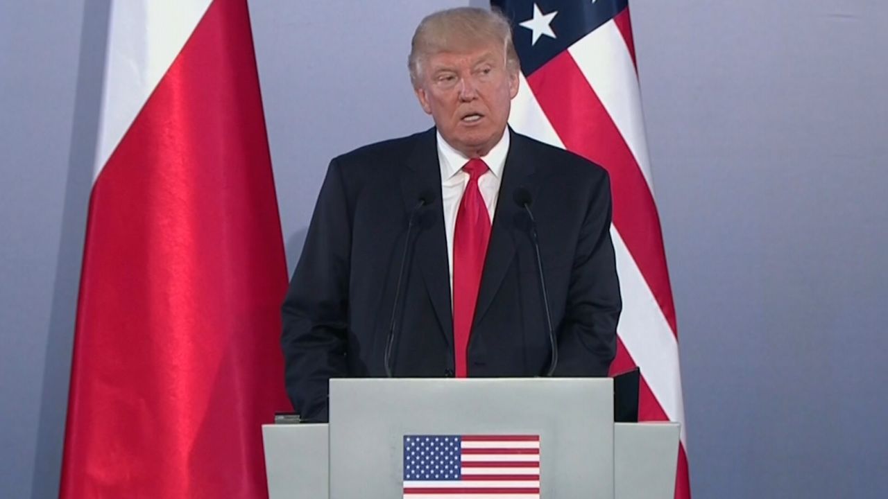 Trump speaks in Poland 3