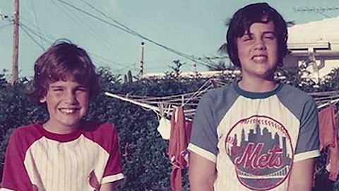 Christie, right, stands with his brother, Todd, in this old photo <a href="https://www.instagram.com/p/8wgsQjzetr/" target="_blank" target="_blank">he posted to Instagram</a> in October 2015. Christie was born in Newark, New Jersey, in 1962. His family later moved to Livingston, New Jersey, where he attended high school before enrolling at the University of Delaware. 