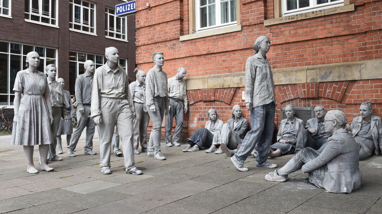 The protest was held ahead of the G20 summit on Friday.