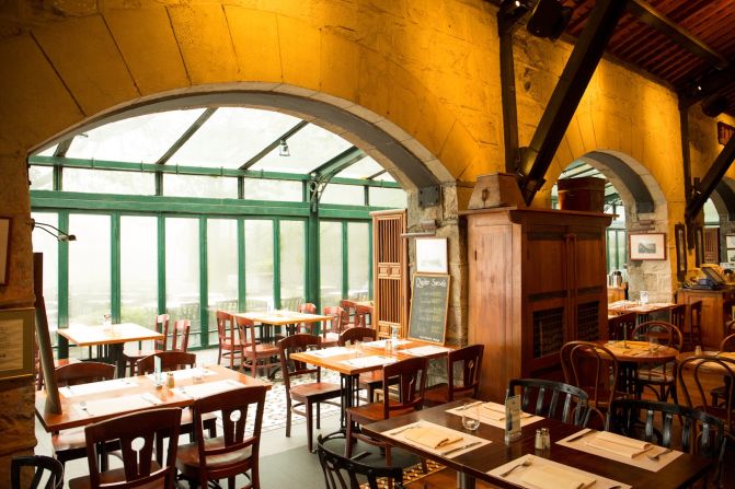 <strong>The Peak Lookout: </strong>On the top of Hong Kong's most famous mountain, The Peak Lookout  opened as the Peak Cafe in 1947. The restaurant is housed inside a renovated historic building. 
