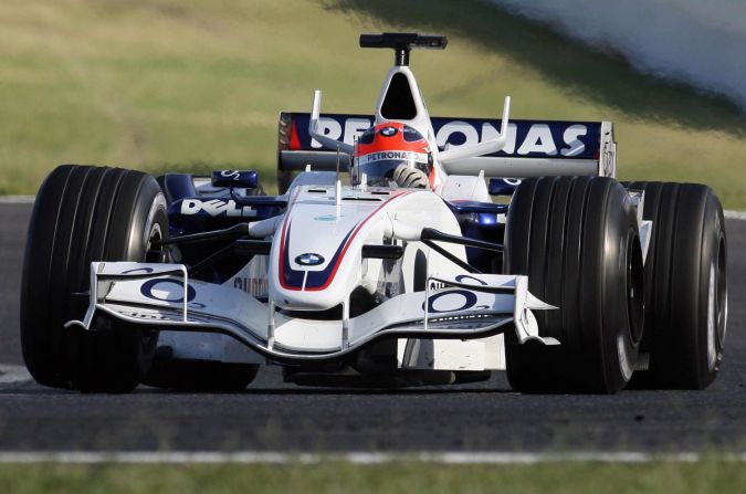 Kubica was one of Formula One's brightest talents until his career was cut short by a rally crash ahead of the 2011 season. The Pole made his F1 debut for BMW Sauber (pictured) at the 2006 Hungarian Grand Prix.