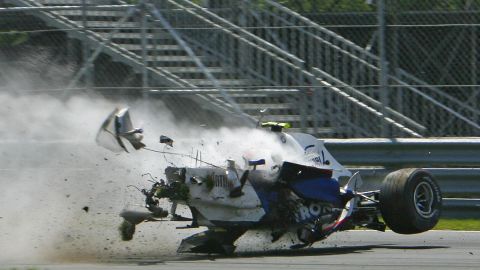 Kubica suffered a heavy crash at the 2007 Canadian Grand Prix but returned 12 months later and won the race.