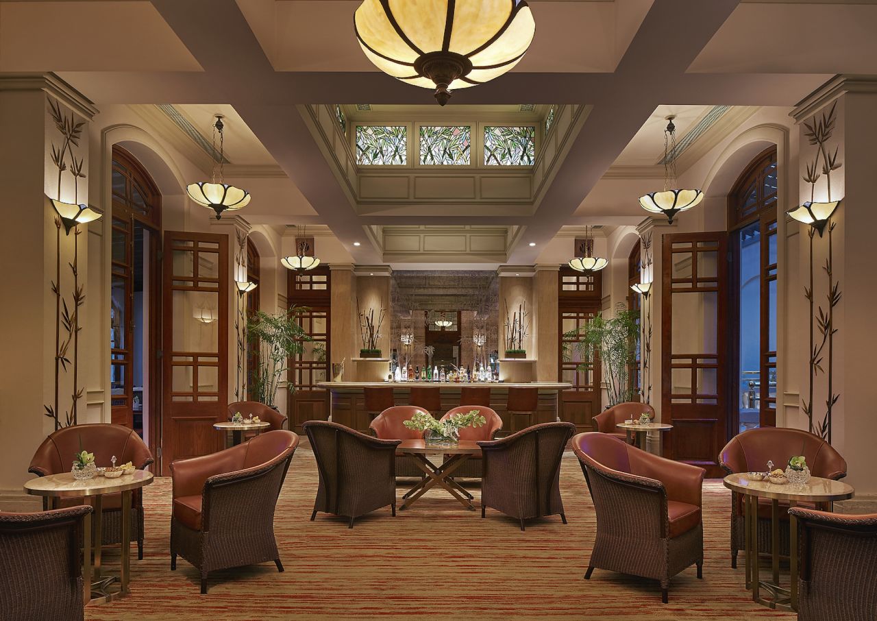 <strong>The Verandah:</strong> On the south side of Hong Kong Island, posh restaurant The Verandah sits inside the historic Repulse Bay estate. The building served as a hotel from 1920 to 1982, welcoming the likes of Ernest Hemingway and Marlon Brando. The building was demolished in 1982, but quickly rebuilt to capture its earlier grandeur. 