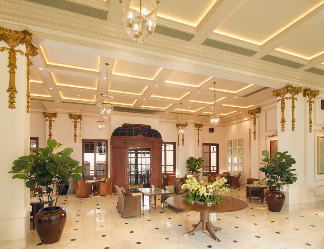 The Verandah is located inside Hong Kong's historic Repulse Bay estate. 