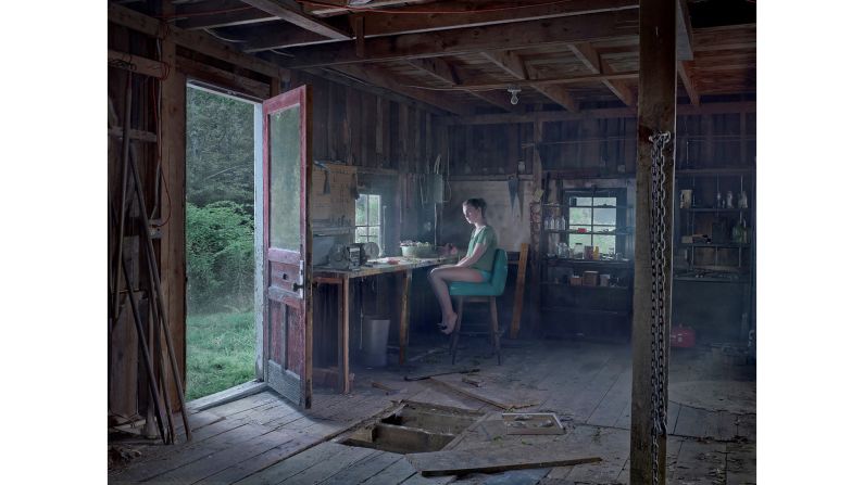 "A sense of secrets and something forbidding is what my work is about," Crewdson said. 