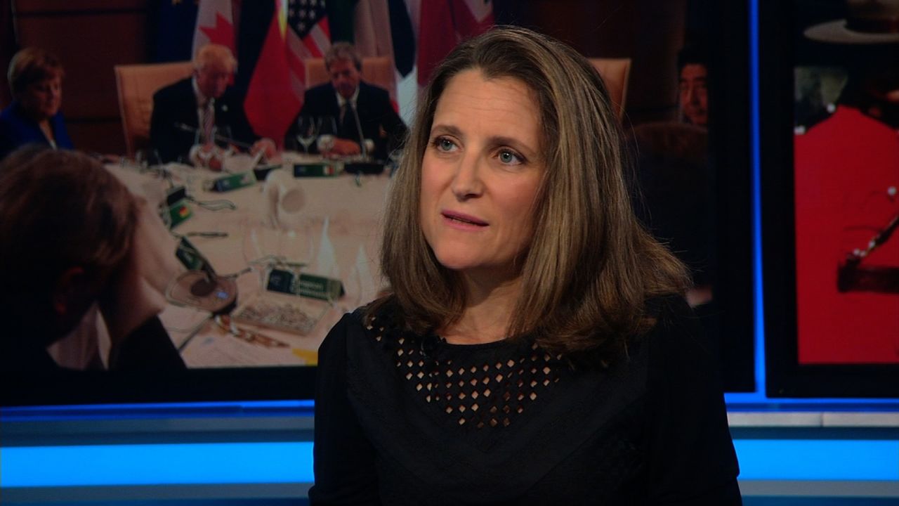 Chrystia Freeland amanpour