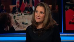 Chrystia Freeland amanpour