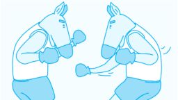 blue donkey illustration cnnpolitics