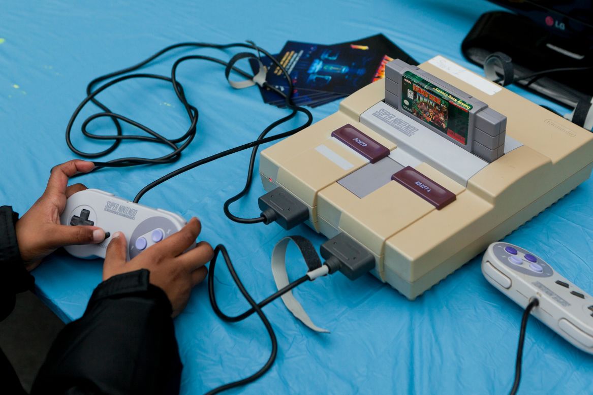 The Super Nintendo Entertainment System, or SNES, was released to US consumers in 1991, and became the best-selling gaming console of its generation. With its advanced graphics and classic games like "Donkey Kong Country," "Super Mario World" and "The Legend of Zelda: A Link to the Past," Nintendo sold more than 49 million of the systems worldwide.
