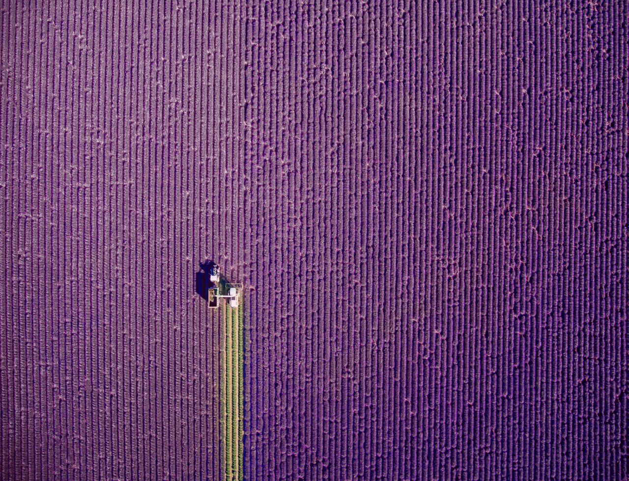 <strong>The world from above:</strong> Dronestagram -- the online site showcasing aerial photography -- has announced the winners of its annual photography competition. The chosen photographs are spectacular birds-eye visions of the world from the sky. This gorgeous image of Provence by user jcourtial won first prize in the nature category.