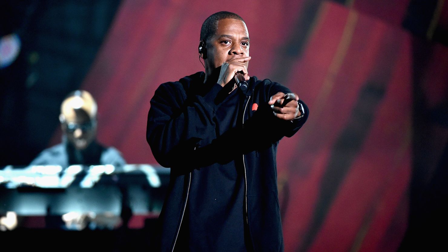 Jay Z performs onstage at the 2014 Global Citizen Festival to end extreme poverty by 2030 in Central Park on September 27, 2014 in New York City. 