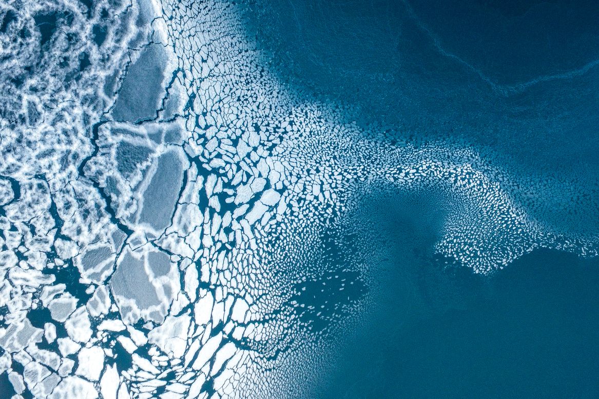 The world from above: This Arctic image of Greenland was taken by Florian Ledoux, who won third prize in the nature category. Taken during the height of winter, Ledoux says it was difficult to capture the landscape due to extreme weather conditions.