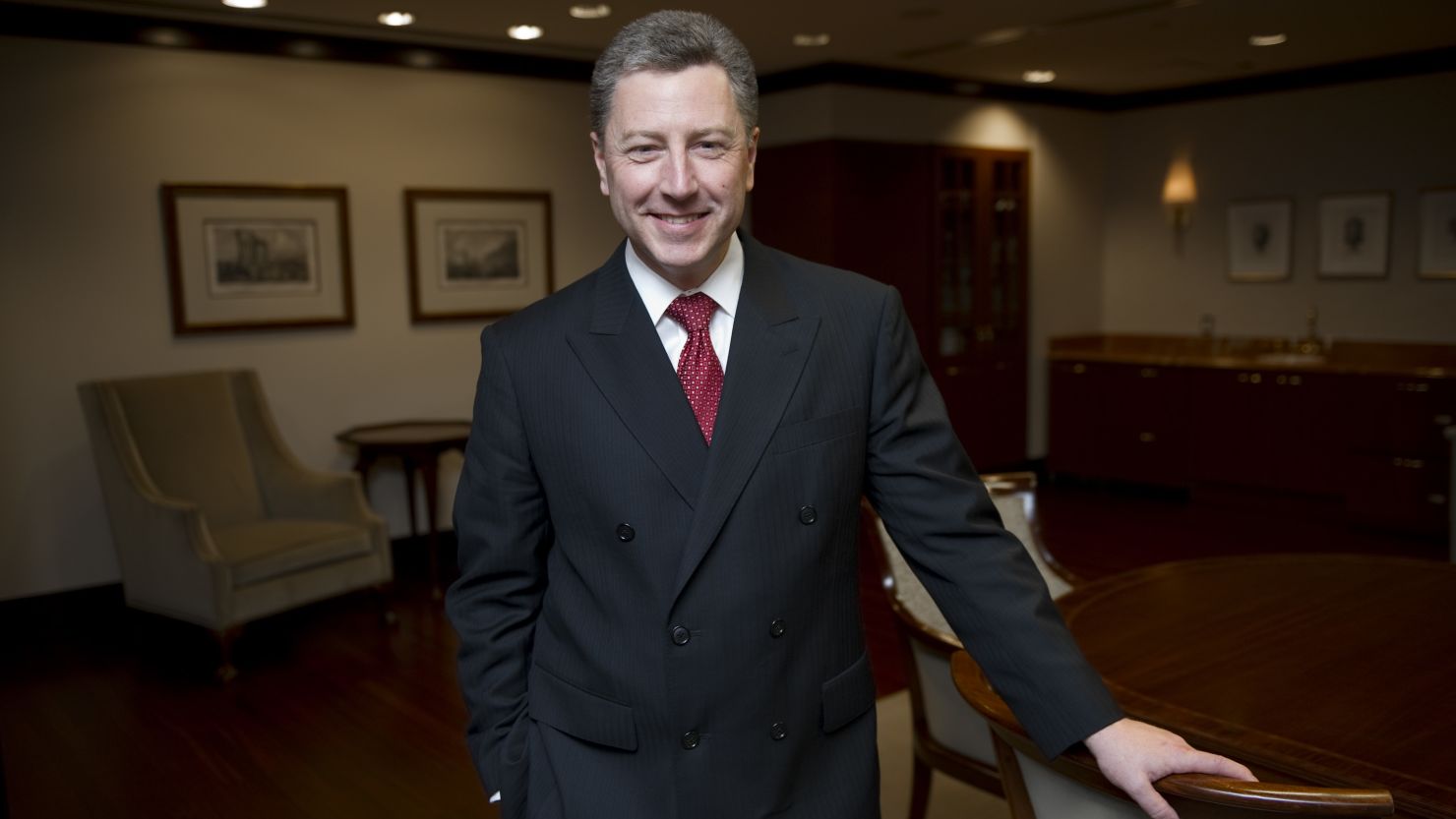 WASHINGTON, DC - May 19: Kurt Volker, former U.S. NATO ambassador, has been appointed  special representative for Ukraine by the State Department (Photo by Scott J. Ferrell/Congressional Quarterly/Getty Images)