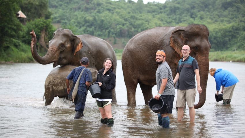 MandaLao elephant sanctuary Laos
