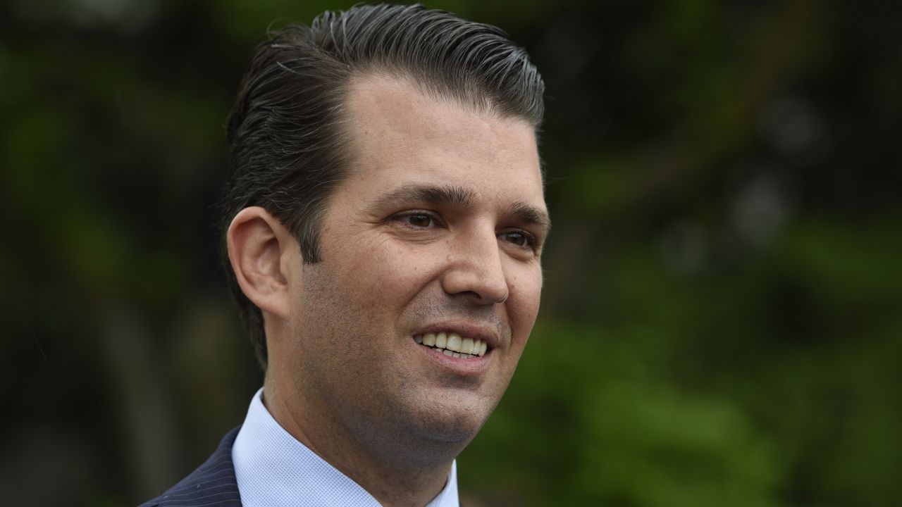 WASHINGTON, DC - APRIL 17:  Donald Trump, Jr. attends the 139th White House Easter Egg Roll at The White House on April 17, 2017 in Washington, DC.  (Photo by Leigh Vogel/WireImage,)