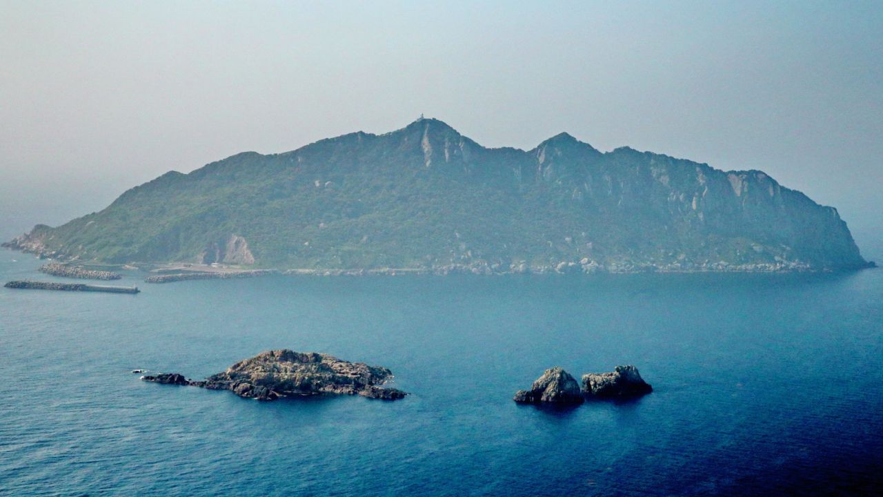 Welcome to Okinoshima island --  the new World Heritage site for men only. 