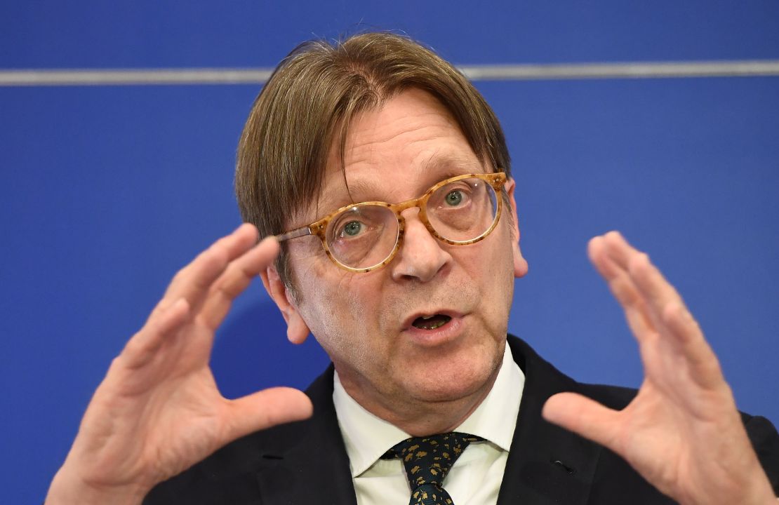 Guy Verhofstadt is the European Parliament's chief Brexit negotiator.