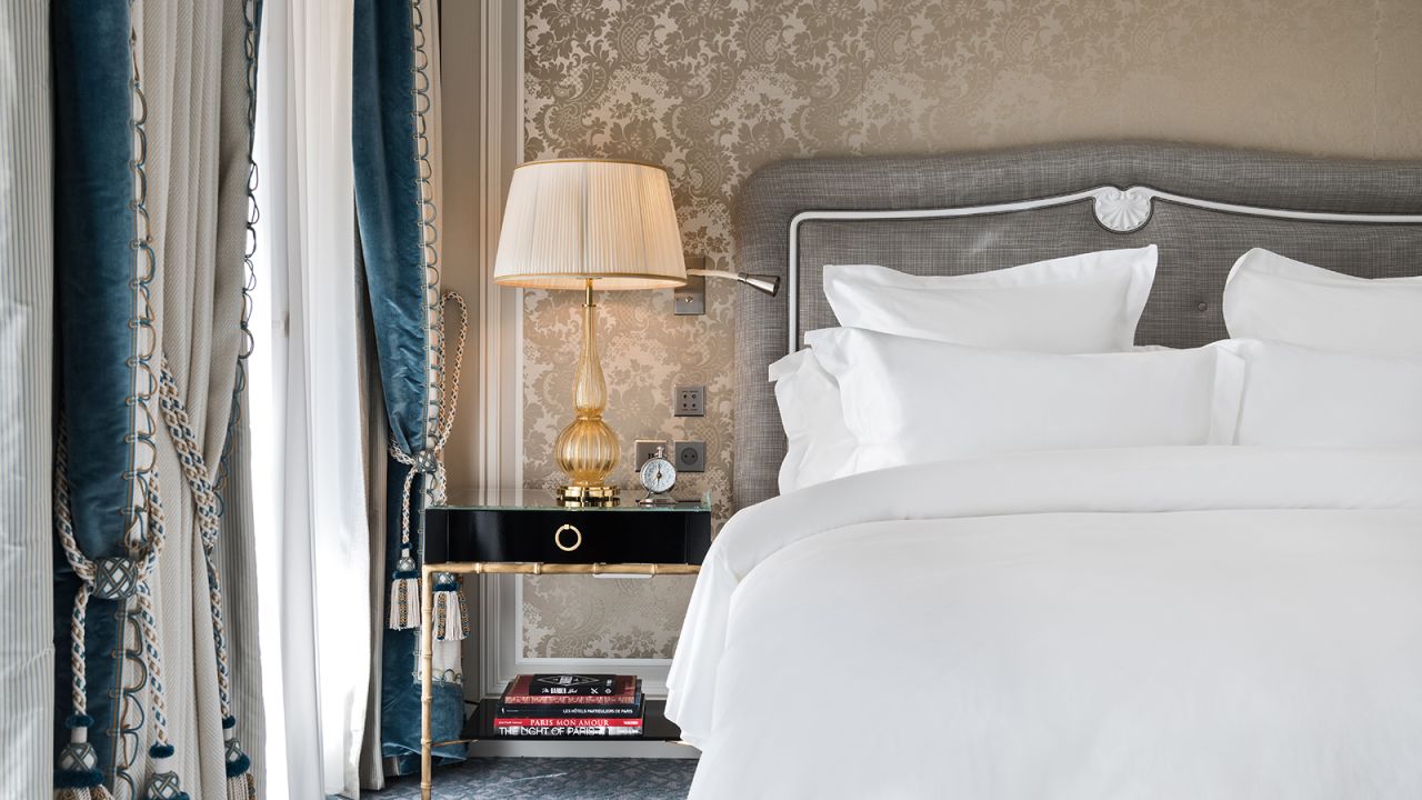 <strong>Grand Premier Suite:</strong> The hotel is rich with history: Spaces here have hosted the 1778 signing of the first French-American treaty to recognize the Declaration of Independence and the 1919 signing of the Covenant of the League of Nations.