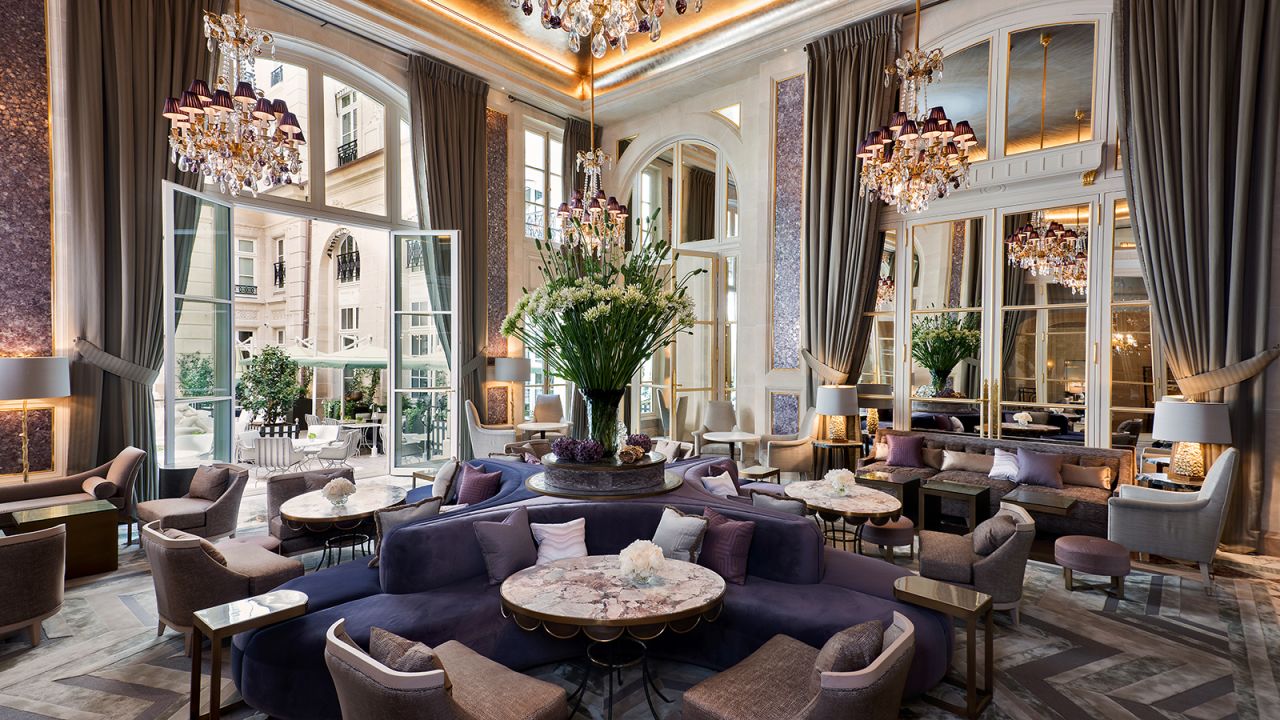 <strong>Jardin D'Hiver: </strong>The Jardin D'Hiver, or Winter Garden, is one of the communal gathering spots of the hotel and boasts a collection of rare teas.
