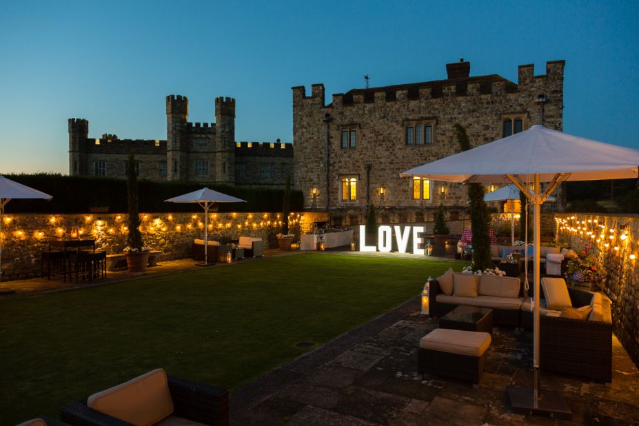 <strong>For a country wedding -- Leeds Castle, England: </strong>The castle was once owned by Henry VIII, who transformed it into a magnificent palace for his first wife, Catherine of Aragon. 