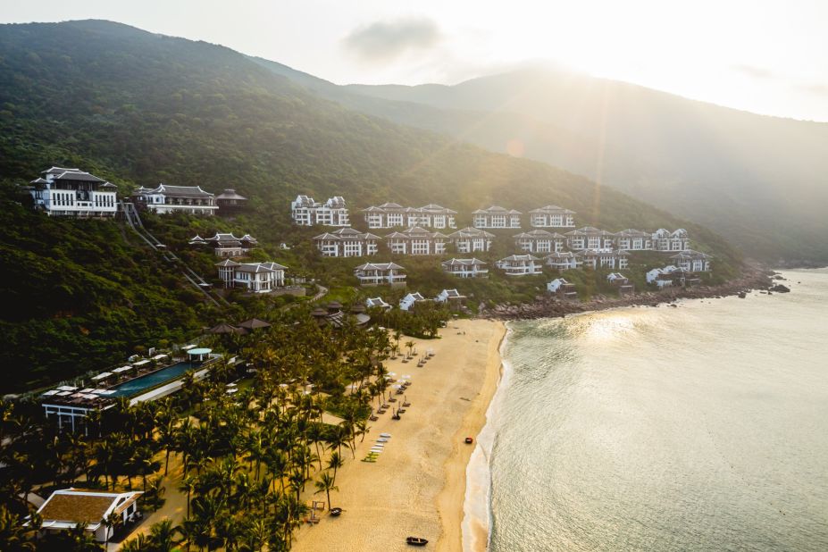 <strong>For a big wedding -- InterContinental Danang Sun Peninsula Resort, Vietnam:</strong> InterContinental Danang Sun Peninsula Resort's 197 rooms should be enough to accommodate a large crowd. It's sprawled across a lush Vietnamese hillside. 