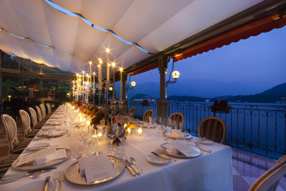 <strong>For a showstopper wedding -- Grand Hotel Tremezzo, Italy:</strong> Lake Como has been the vacation getaway for everyone from George Clooney to Madonna. The palatial Grand Hotel Tremezzo is the place to throw a celebrity-style, showstopper wedding.