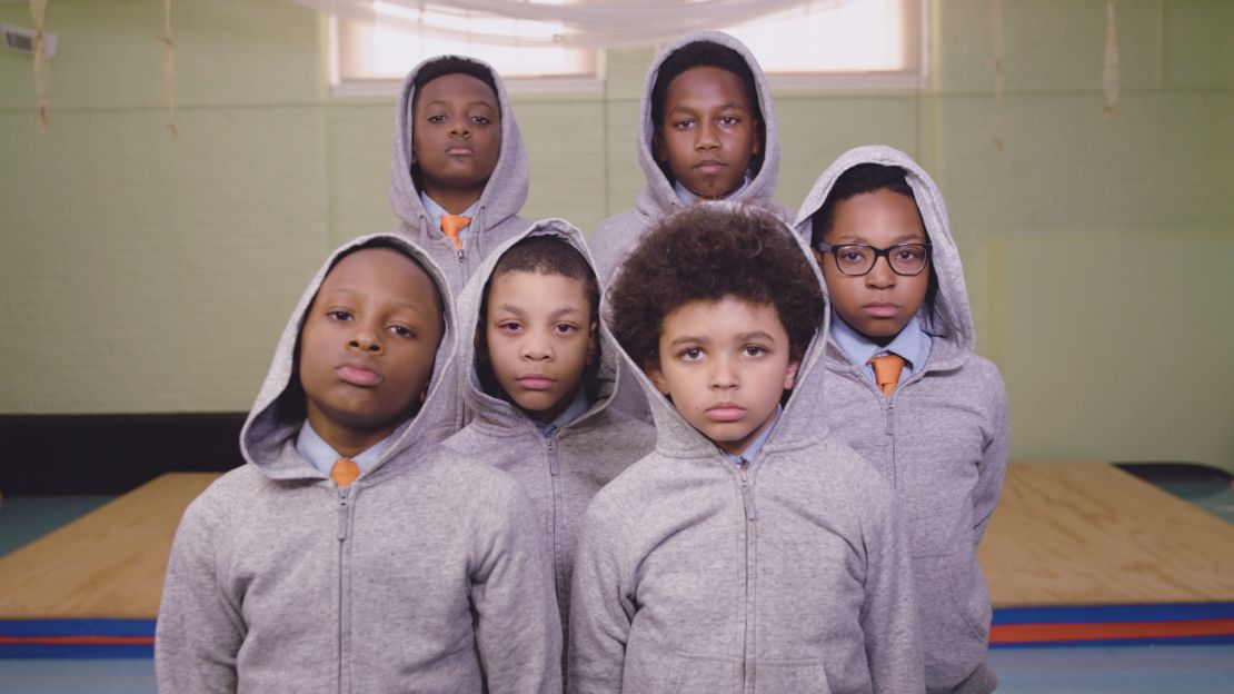 Tysean Wheeler, Gregory Hannah, Bryssan Freeman, Truth Powell, Yahteek Miles and Naim Rivera are all performers in "Alternative Names for Black Boys" at Success Academy Bronx 2.
