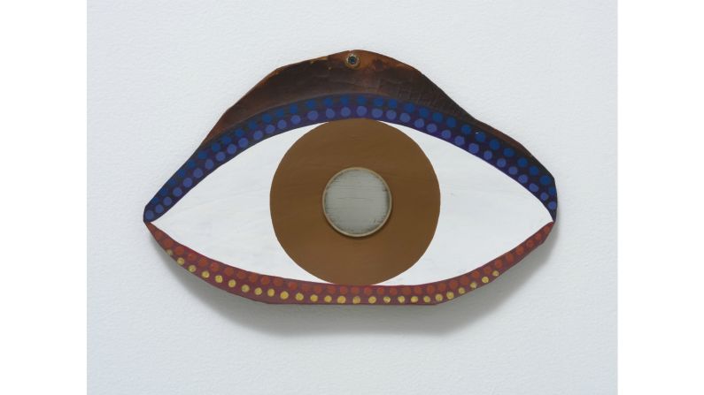 "Eye" (1972) by Betye Saar