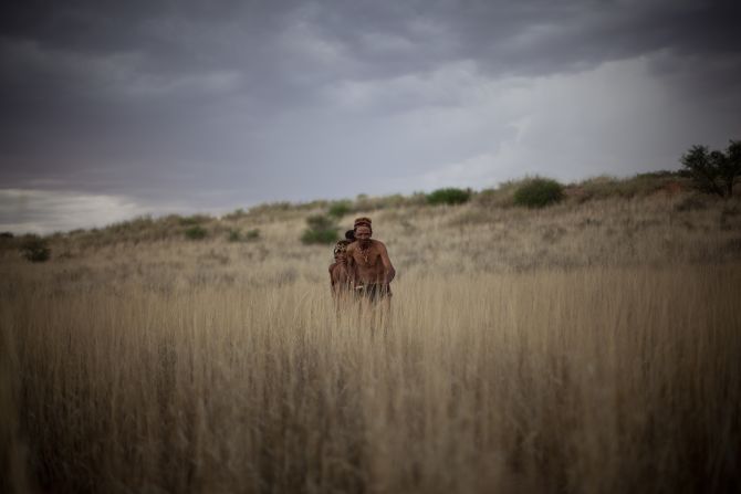 Located in northern South Africa, on the border with Botswana and Namibia, is a large terrain which has evidence of human occupation from the Stone Age to the present day. The area is home to the Khomani San people who are known for their unique cultural practices arisen from the geography of the region. 