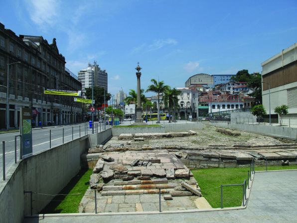 Not strictly African, but the city of Rio de Janeiro, and the country of Brazil, have inextricable ties to the continent due to the history of slavery. The Valongo Wharf is one of the most significant physical traces of this legacy, being the arrival point for 900,000 enslaved Africans in the early 19th century.<br />