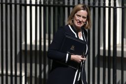 Amber Rudd said the report "gives us the best picture" ever of extremist funding in the UK. 