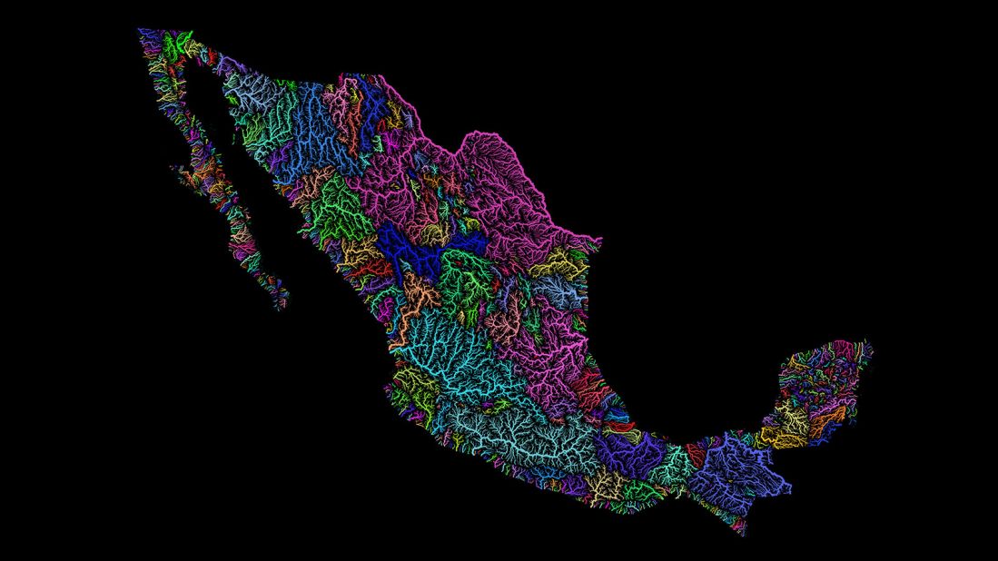 <strong>Map of Mexico: </strong>"Studying geography, and just moving around in those circles, makes you realize how many amazing places there are on this planet," says Szucs. 