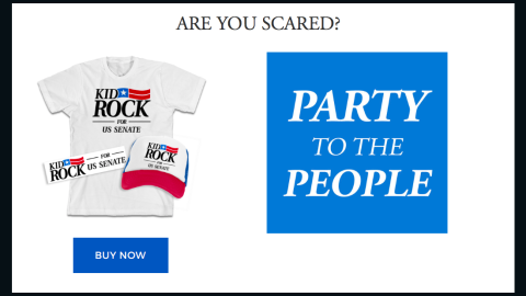 kid rock senate website