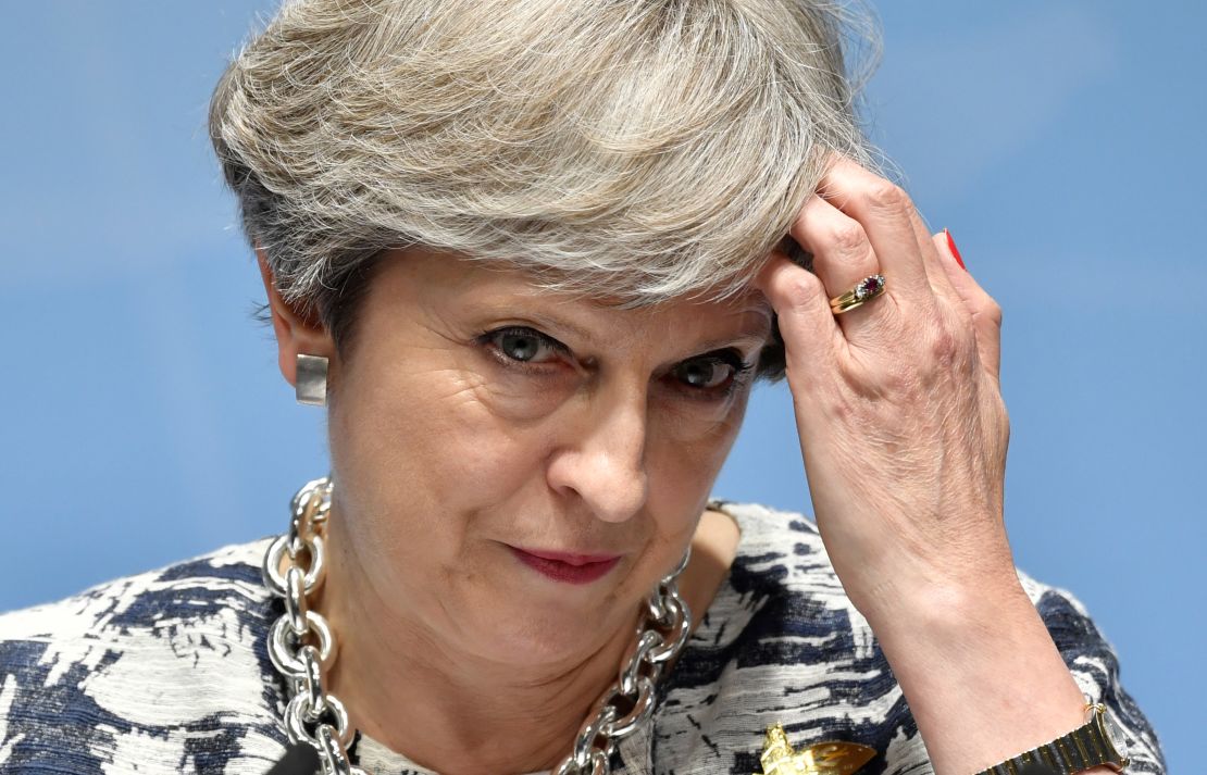 Pressure on Prime Minister Theresa May has been growing since the June election that cost her a majority in the House of Commons.