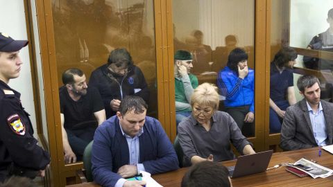 A Russian court last month found the five men guilty of involvement in Nemtsov's killing. 