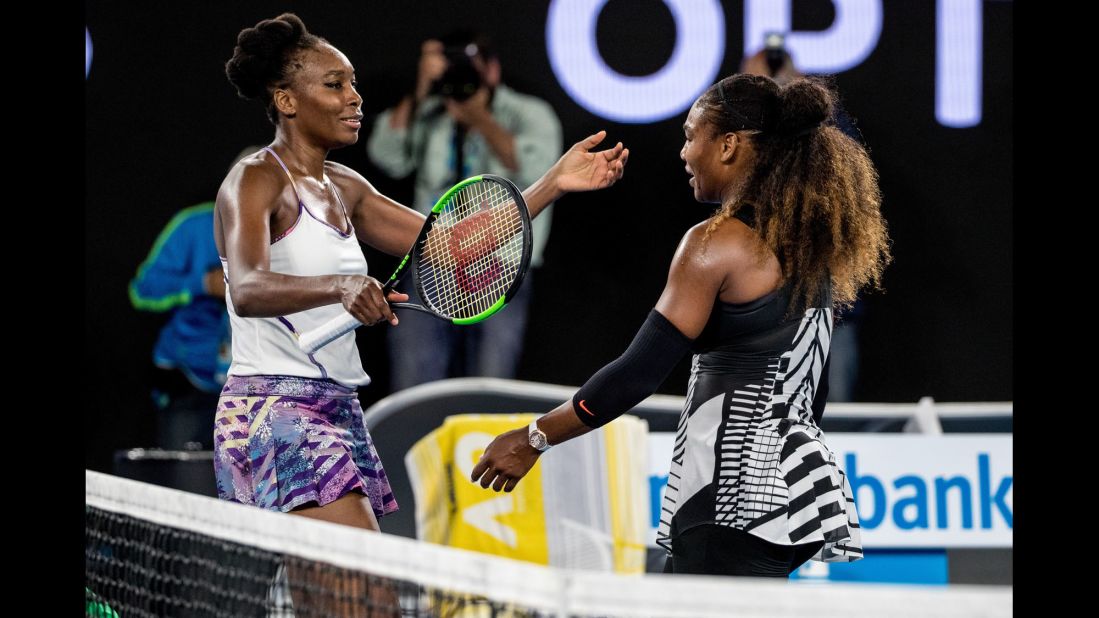 The sisters played against each other in the final of this year's Australian Open, with Serena coming out on top to break the Open-era record for most Grand Slam singles titles (23). Over the years, the sisters have faced off in nine Grand Slam finals, with Serena winning seven of them.
