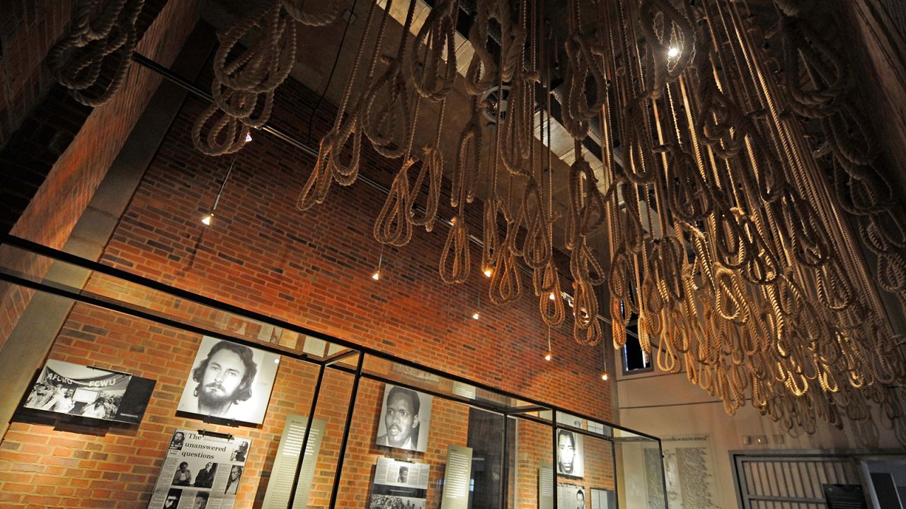 The Apartheid Museum explores apartheid as well as the 20th century history of South Africa.