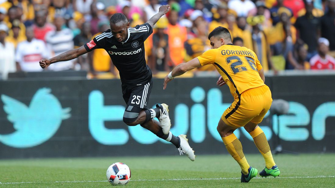 <strong>Soweto Derby:</strong> FNB City, the calabash-shaped stadium built for the 2010 World Cup, hosts the country's top soccer matches.